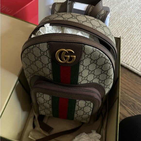 Gucci OPHIDIA SMALL BACKPACK - Picture 2 of 9